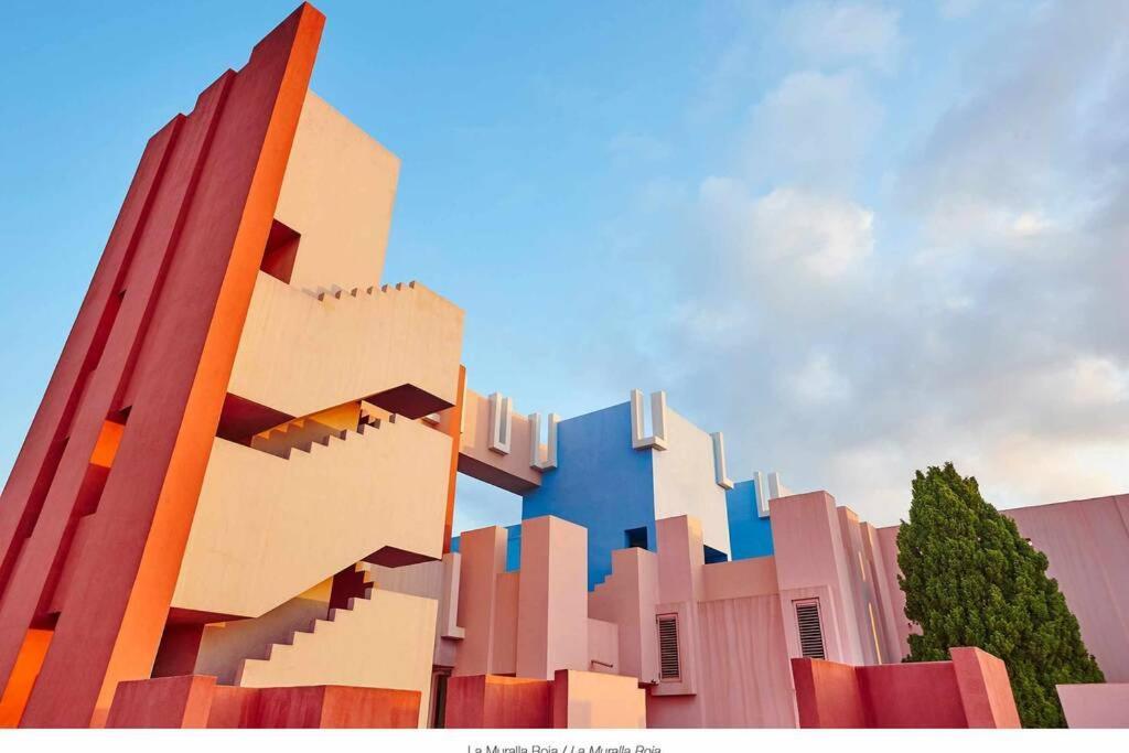 Precioso Apartamento En La Muralla Roja - 0221 Calp Exterior foto