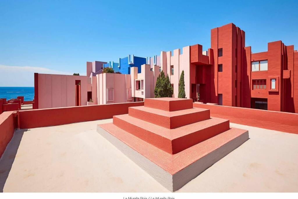 Precioso Apartamento En La Muralla Roja - 0221 Calp Exterior foto