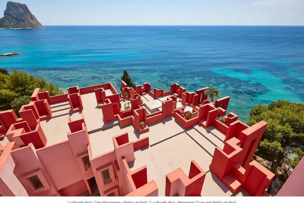 Precioso Apartamento En La Muralla Roja - 0221 Calp Exterior foto