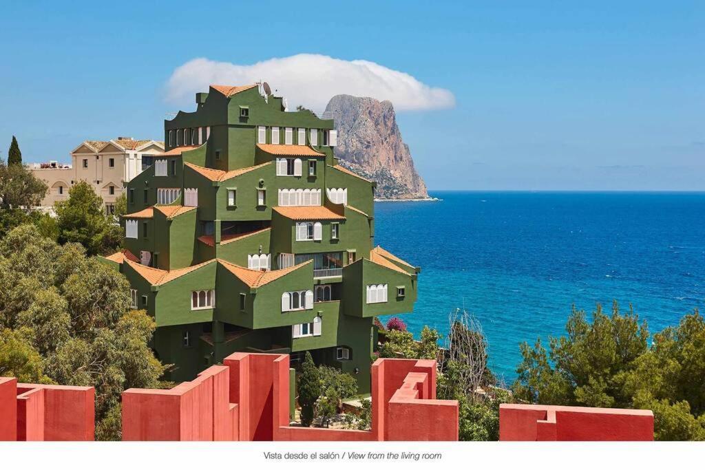 Precioso Apartamento En La Muralla Roja - 0221 Calp Exterior foto