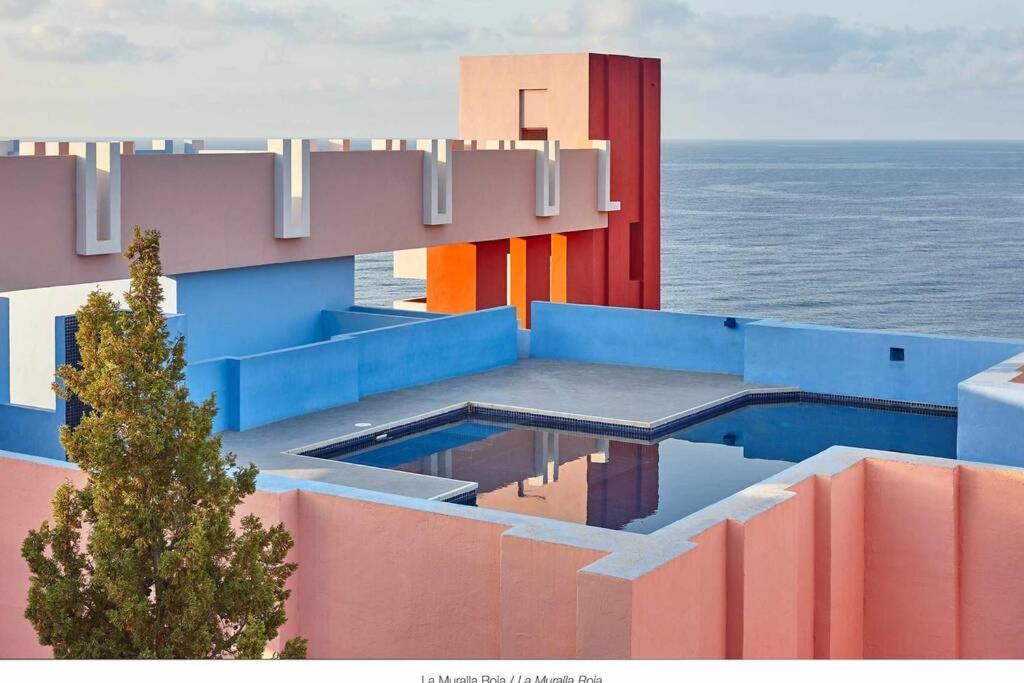 Precioso Apartamento En La Muralla Roja - 0221 Calp Exterior foto